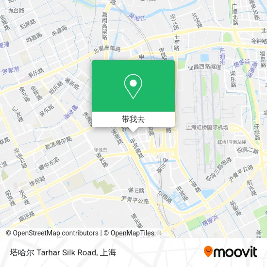 塔哈尔 Tarhar Silk Road地图