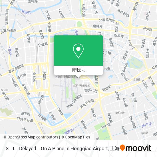 STILL Delayed... On A Plane In Hongqiao Airport地图