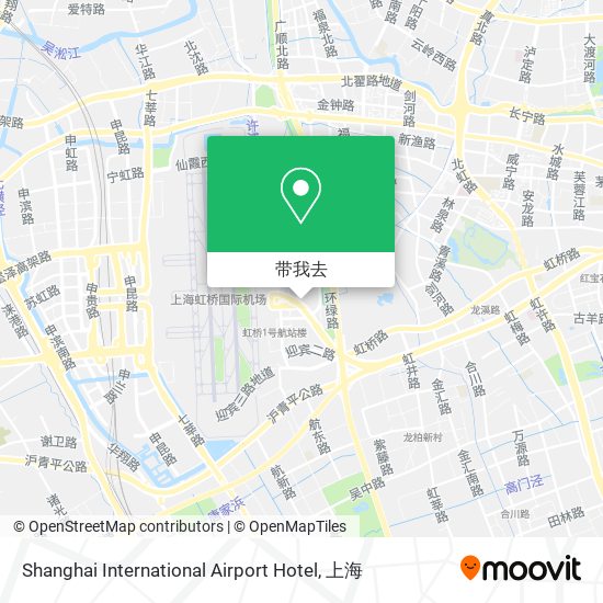 Shanghai International Airport Hotel地图