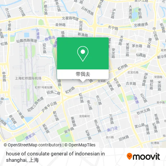 house of consulate general of indonesian in shanghai地图