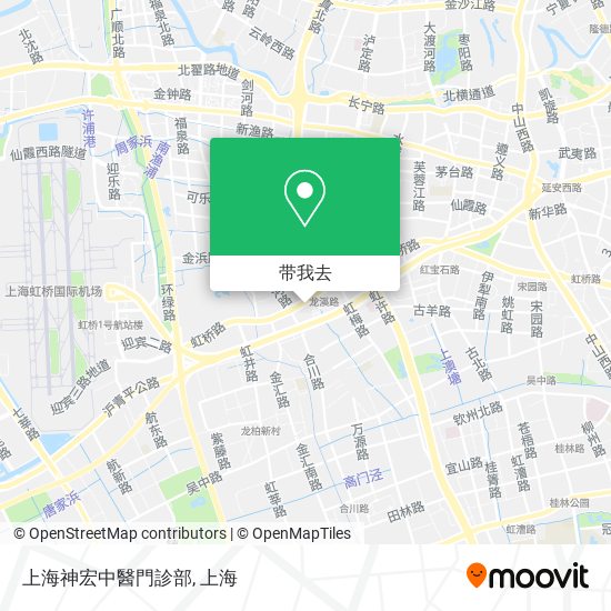 上海神宏中醫門診部地图