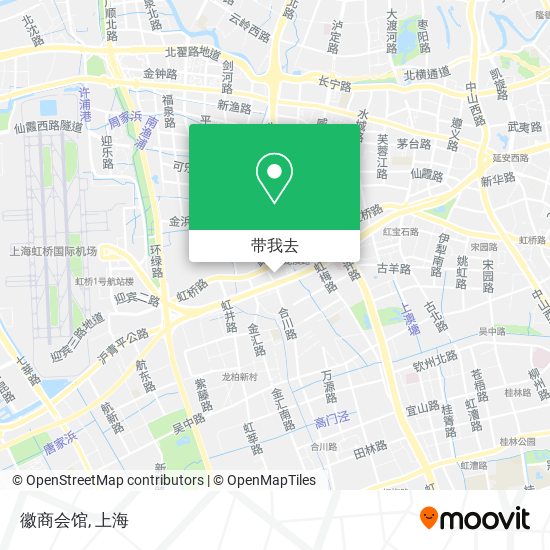 徽商会馆地图