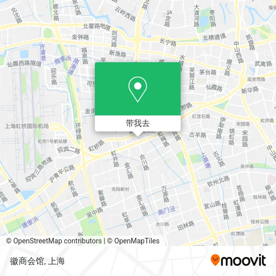 徽商会馆地图