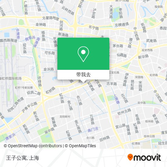 王子公寓地图