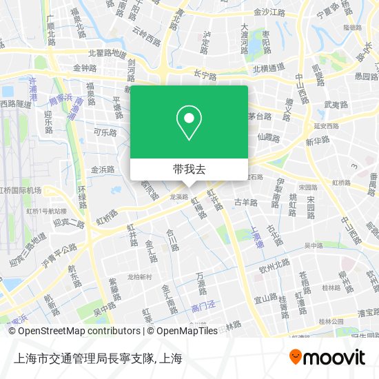 上海市交通管理局長寧支隊地图