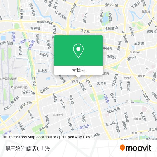 黑三娘(仙霞店)地图