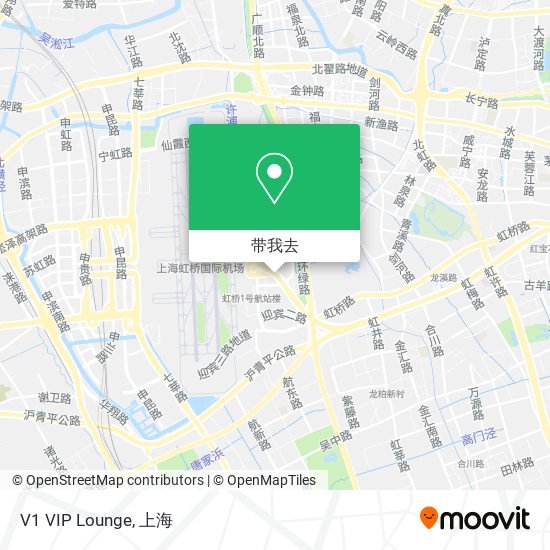 V1 VIP Lounge地图