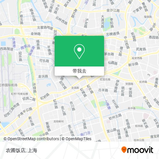 农圃饭店地图