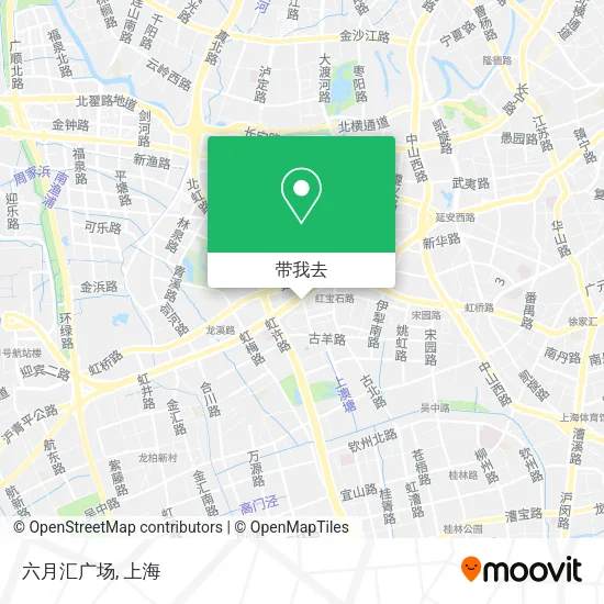 六月汇广场地图