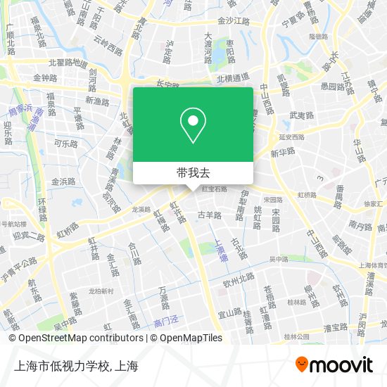 上海市低视力学校地图