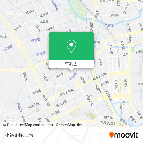 小钱龙虾地图