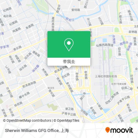 Sherwin Williams GFG Office地图