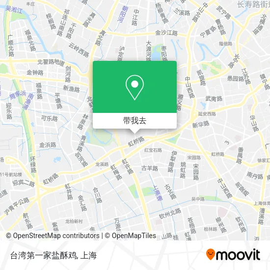 台湾第一家盐酥鸡地图