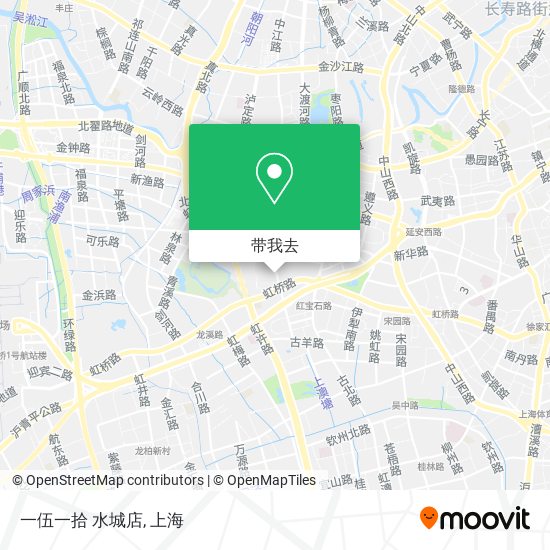 一伍一拾 水城店地图