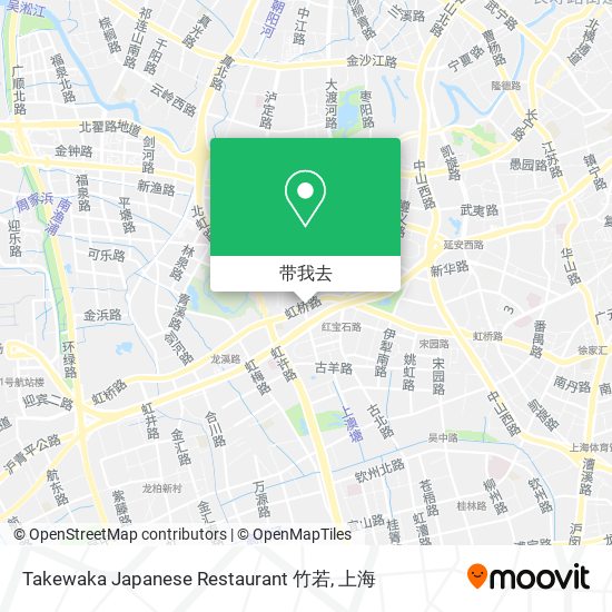 Takewaka Japanese Restaurant 竹若地图