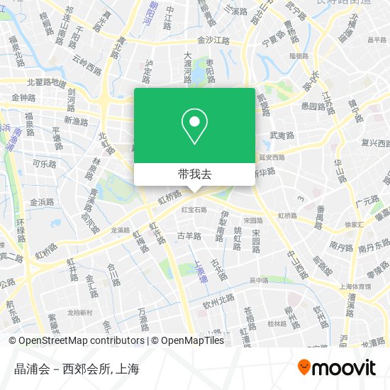 晶浦会－西郊会所地图