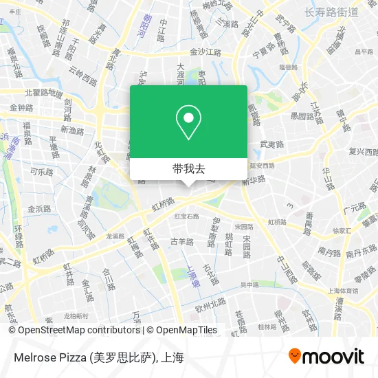Melrose Pizza (美罗思比萨)地图