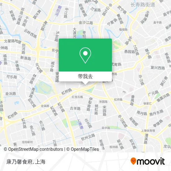 康乃馨食府地图