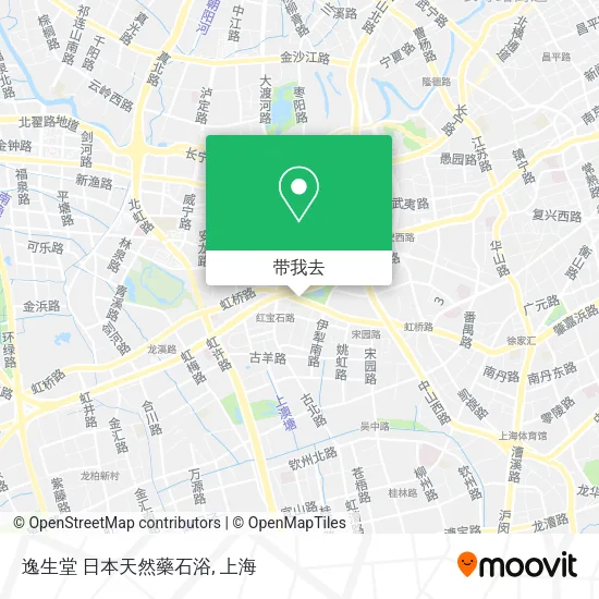 逸生堂 日本天然藥石浴地图