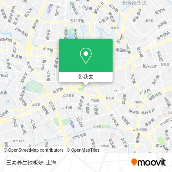 三泰养生铁板烧地图