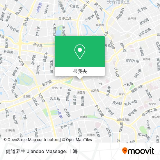 健道养生 Jiandao Massage地图