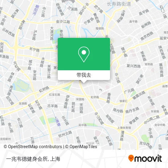 一兆韦德健身会所地图