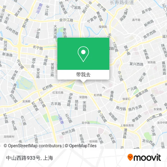 中山西路933号地图