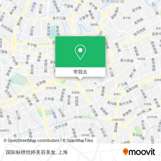 国际标榜丝婷美容美发地图