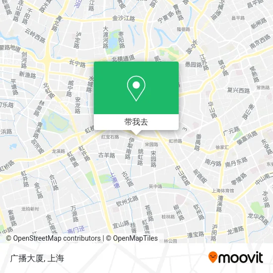 广播大厦地图