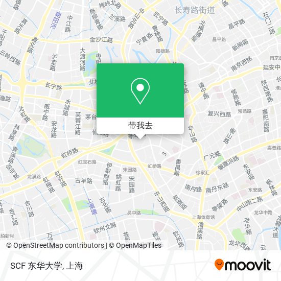 SCF 东华大学地图