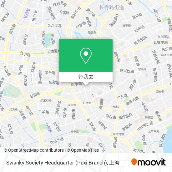 Swanky Society Headquarter (Puxi Branch)地图