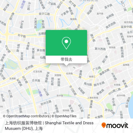 上海纺织服装博物馆 | Shanghai Textile and Dress Musuem (DHU)地图