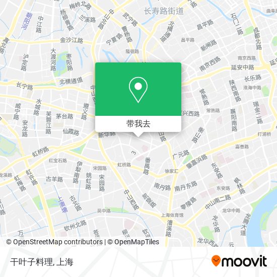 干叶子料理地图