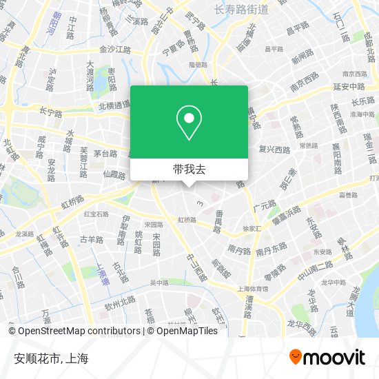安顺花市地图