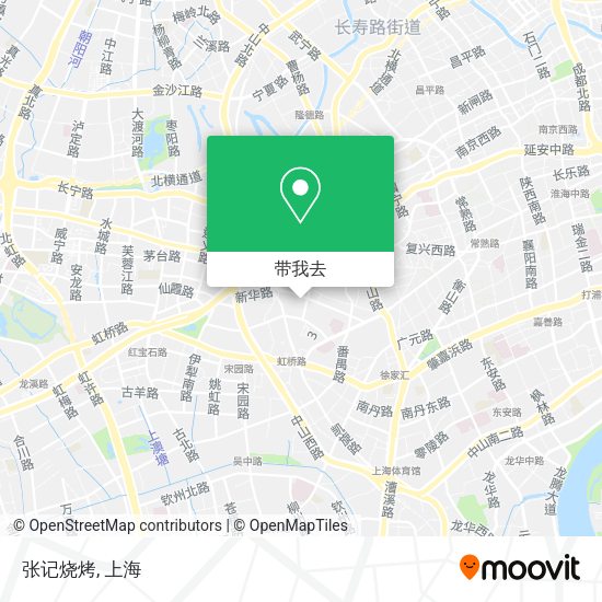 张记烧烤地图