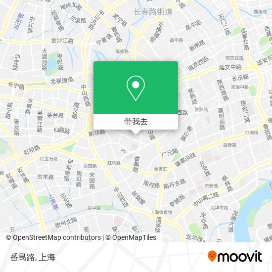 番禺路地图