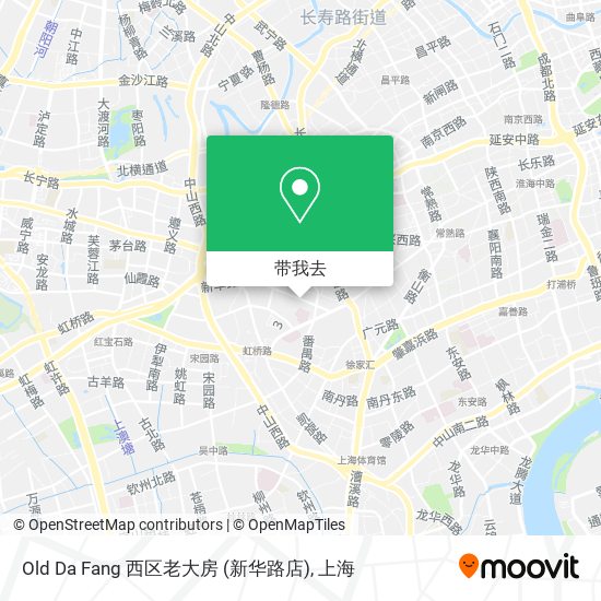 Old Da Fang 西区老大房 (新华路店)地图