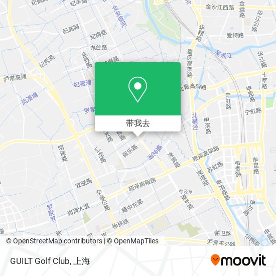 GUILT Golf Club地图