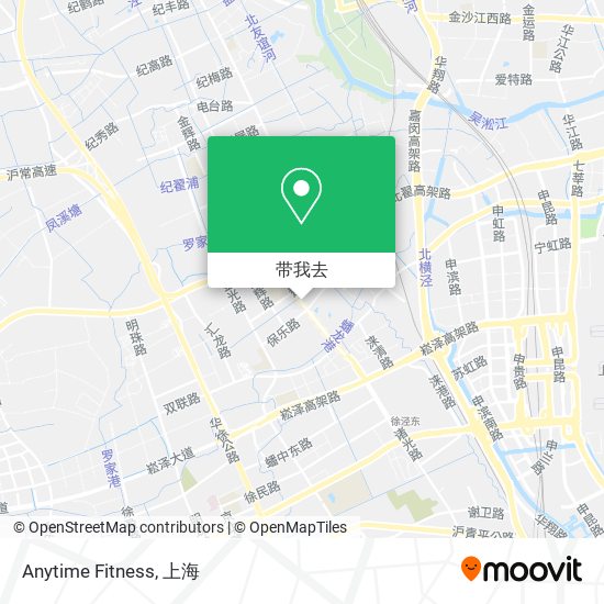 Anytime Fitness地图