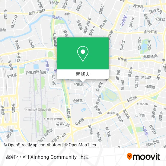 馨虹小区 | Xinhong Community地图