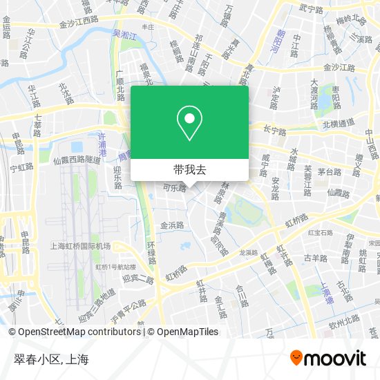 翠春小区地图