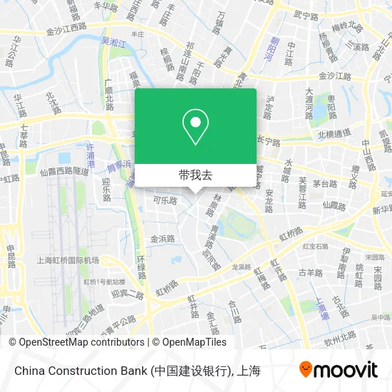 China Construction Bank (中国建设银行)地图