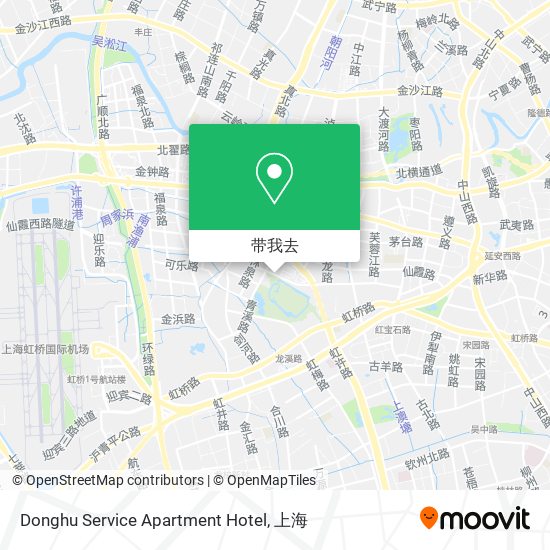 Donghu Service Apartment Hotel地图