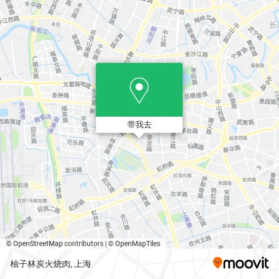 柚子林炭火烧肉地图