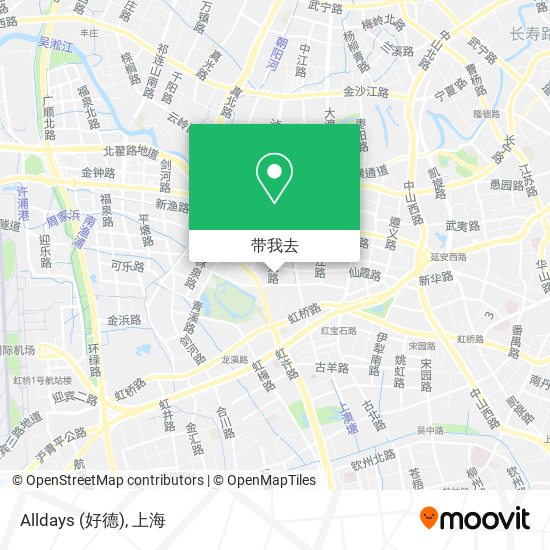 Alldays (好德)地图