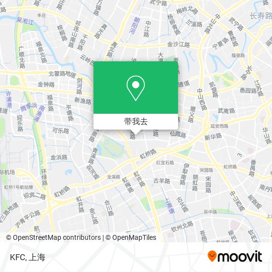 KFC地图