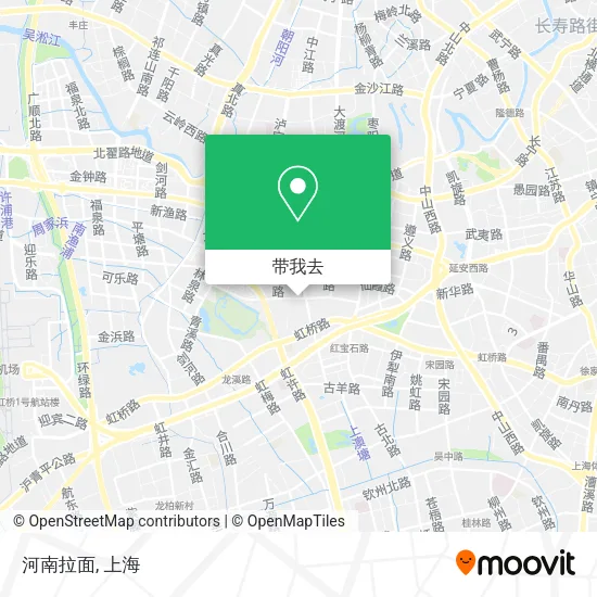 河南拉面地图