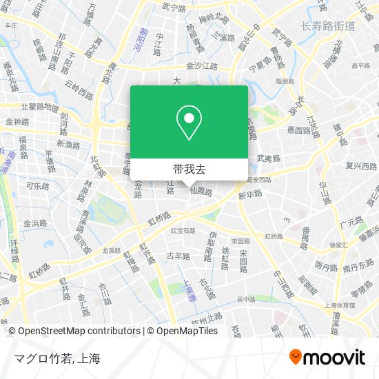 マグロ竹若地图