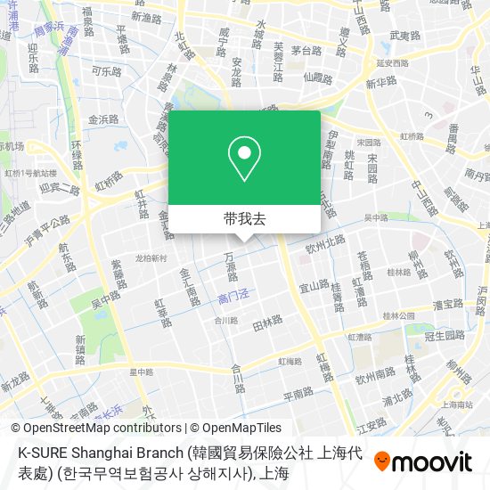 K-SURE Shanghai Branch (韓國貿易保險公社 上海代表處) (한국무역보험공사 상해지사)地图