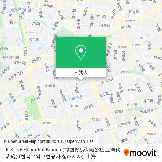 K-SURE Shanghai Branch (韓國貿易保險公社 上海代表處) (한국무역보험공사 상해지사)地图